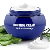 CHARMZONE Control Cream Gommage Exfoliating for Face & Body — K-Beauty Peeling Gel Style Exfoliating Cream for Pore & Sebum Care, Deep Cleansing & Soothing Hydration, Korean Skincare, 6.76 oz