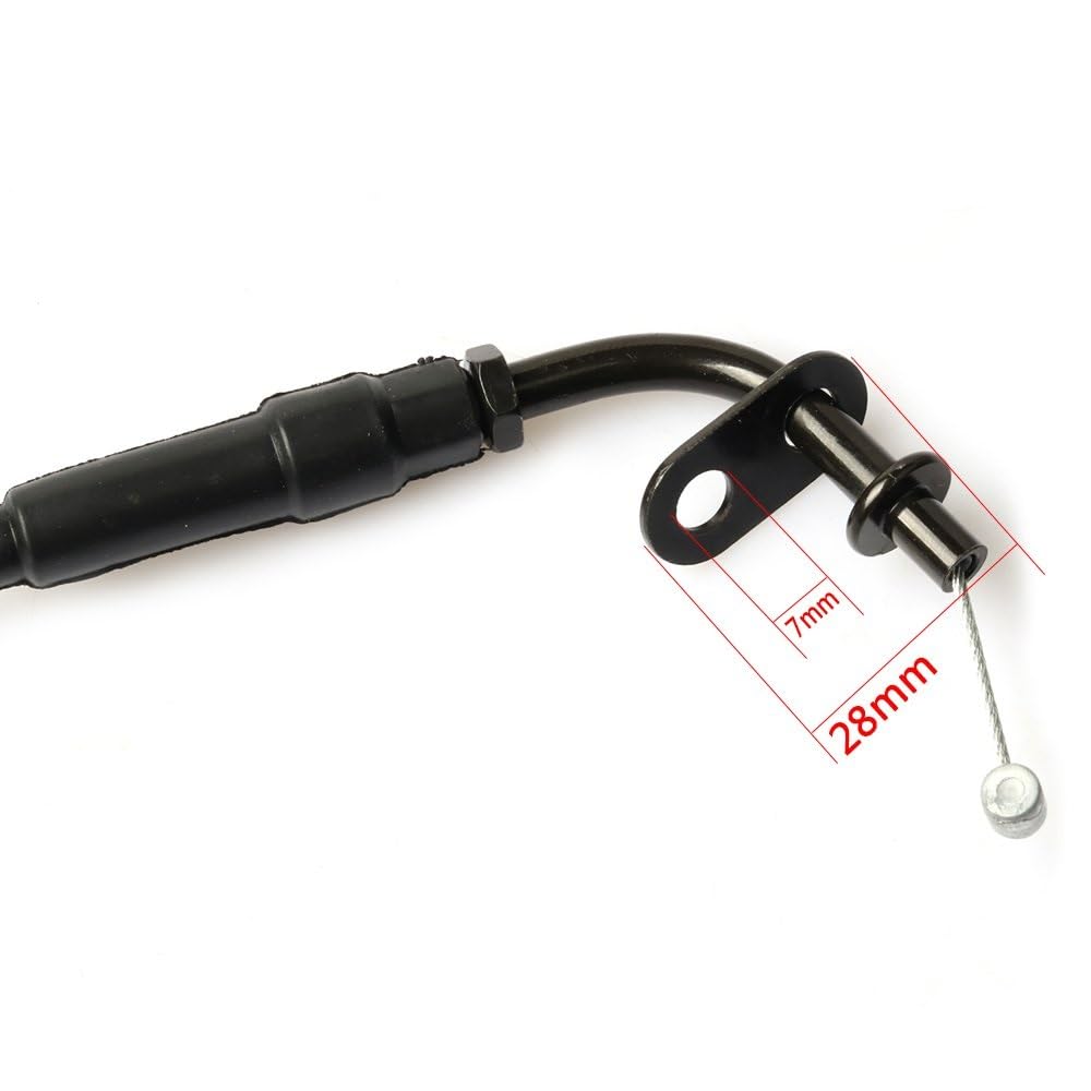 DAVBIR Moto Tubo Freno Linea Cavo Acceleratore Moto Cavo Acceleratore Accessori per Yamaha per FZ16 FZ 16 YS150 YS 150 Ricambi