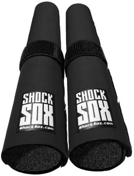 Shock Sox Fork Seal Guards 37-50mm Fork Tube 13" Black for Honda XR650L 1993-2006
