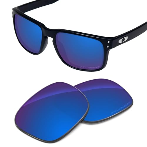 Image of Performance Replacement Lenses Compatible with Oakley Holbrook Metal OO4123, Polarized, UV Protection, Anti-Scratch