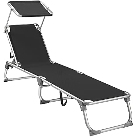 Chaise Longue Pliable SONGMICS GCB019B01 Cover