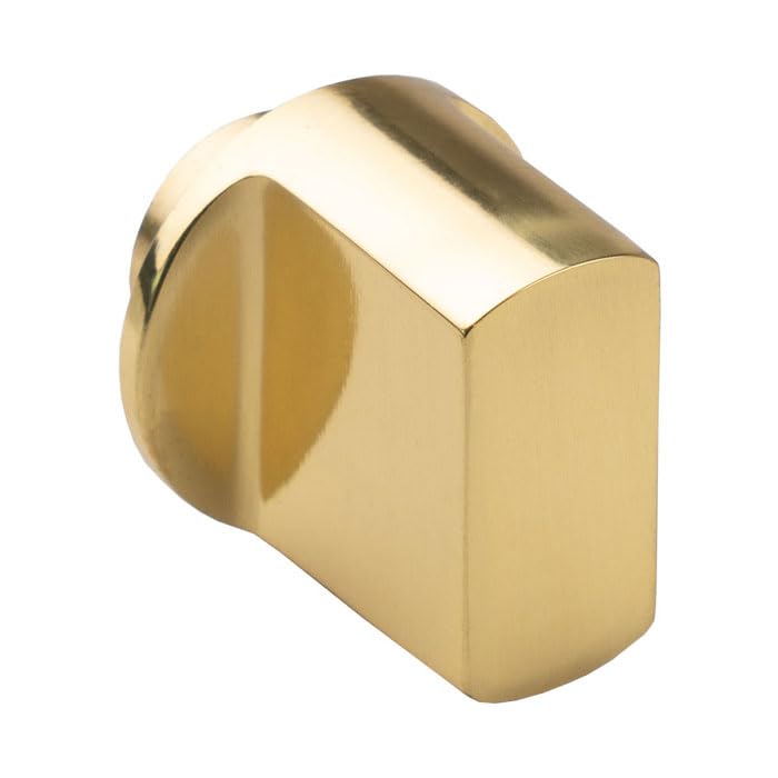 Kooples Hardware Standard Thumbturn for Euro Cylinder Internal Lock Turn for Keyless Access Smooth Round Knob Design (Polished Brass)