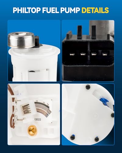 Image of PHILTOP Electric Fuel Pump Assembly FG0235, P74738M, SP7116M