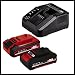 Einhell Expert Kit con Taladro TE-CD 18/2 Li y Amoladora TE-AG 18...