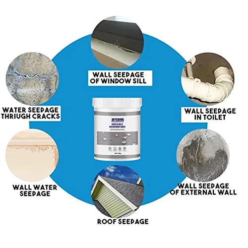 image for Yolimok Polyurethane Waterproof Coating, Invisible Waterproof Anti-Lea
