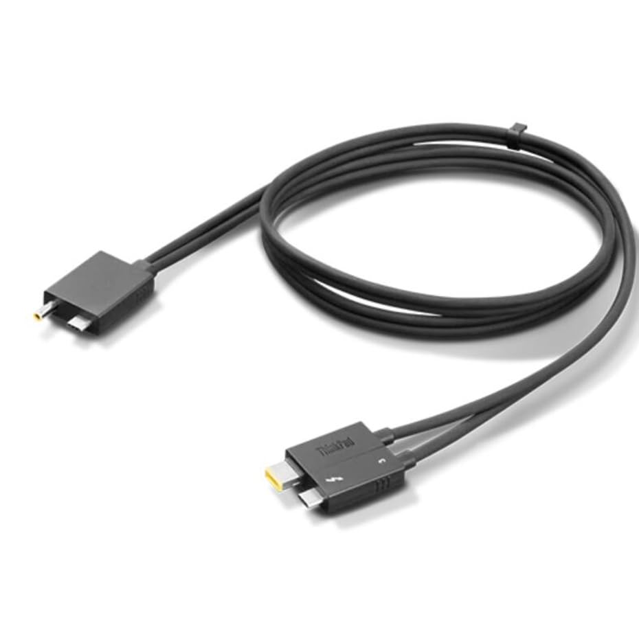 Thunderbolt 4X91K16970 - Cavo dati Thunderbolt 4 per workstation, lunghezza 0,7 m, BolAAzuL 4 x 91 K16970 Thunderbolt 4 Base, compatibile con Lenovo ThinkPad Thunderbolt 4X91K16970