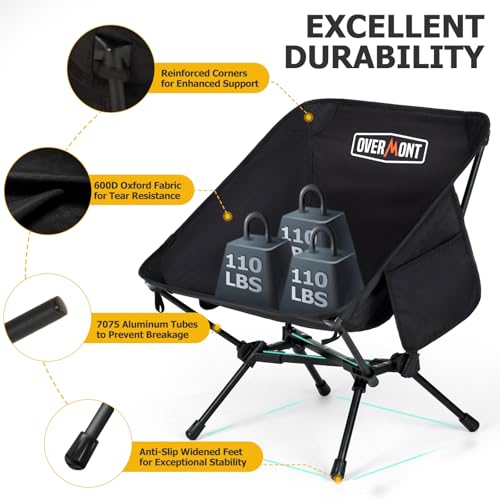 Overmont Ultralight Portable Camping Chair の商品画像 6