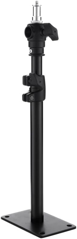 LYstudio Aluminum Alloy Wall Mounting Boom Arm 14.5-22.4 Inch (37-57cm) Ceiling Wall Mount Bracket with 3/8 & 1/4 Inch Screw Adapter for Photography Photo Studio Video Light Monolights