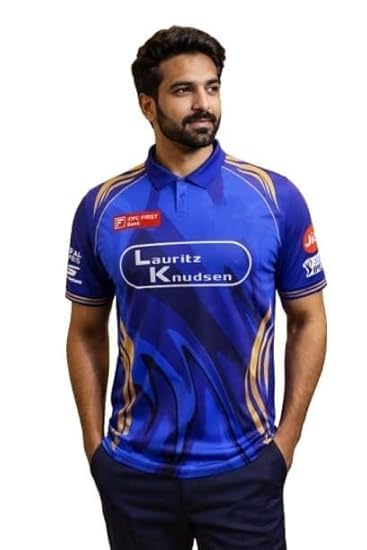 ananya creations MI 2025 IPL Replica Jersey – Mumbai Indians Official Fan Edition Cricket Polo T-Shirt | Breathable Sports Polyester | Half Sleeve Match Day Supporter Jersey for Men & Women-picture-18