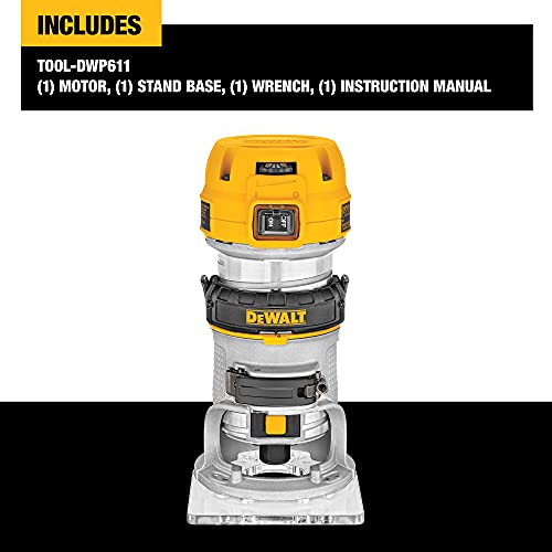 DeWALT DWP611 1.25 HP Torque