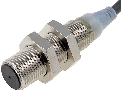 OMRON E2B-M12KS04-WP-B1 2M BRASS, CYLINDRICAL, 12 MM HOUSING, PNP OPEN COLLECTOR, 3 WIRE, PROXIMITY SENSOR, NO, 2 M CABLE, PRE-WIRED, METRIC THREADED, PVC, SHIELDED, STANDARD BARREL LENGTH, DC, 4 MM S