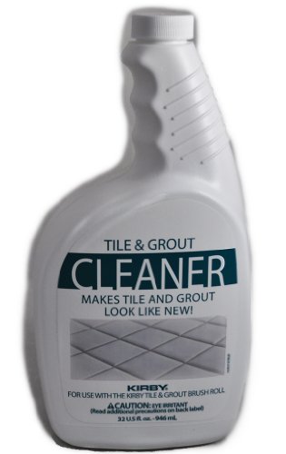 Kirby 245213S Tile & Grout Cleaner 32 oz, Clear/White