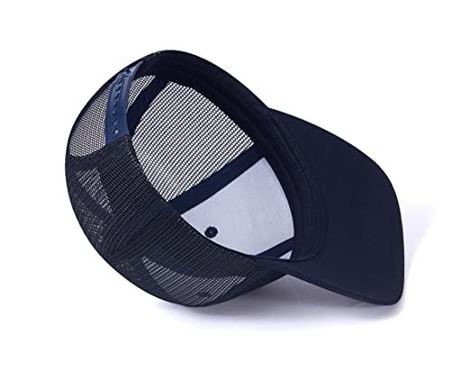 Image of Quanhaigou Trucker Hat - Mesh Snap Back - Unisex Adjustable Baseball Cap - Outdoor Hats for Men Women