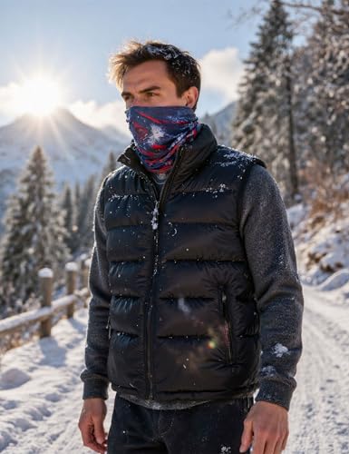 Image of Men'S Winter Lightweight Puffer Vest Sleeveless Jacket Casual Puffy Vests