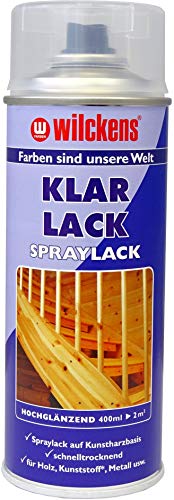 Wilckens Spraylack Klarlack hochglänzend, 400 ml, farblos