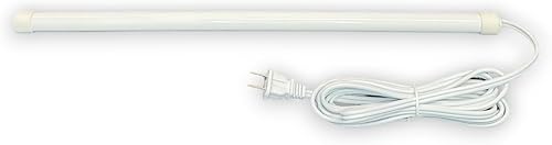 Damp Defender by Dampp-Chaser - Absorbedor de humedad prémium para casas rodantes, barcos, garajes, armarios y almacenamiento (18 pulgadas, blanco)