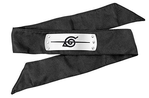 DAZCOS Japanese Anime Leaf Village Traitor Shippuden Headband (Black)