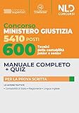 600 Tecnici Di Contabilità Junior E Senior. Concorso 5410 Posti Ministero Giustizia. Con Software Di Simulazione - 2