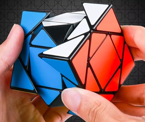 Image of HAWKISTER all ages Moyu Mofang Jiaoshi Pandora Speed Cube Black-Base Magic Puzzle