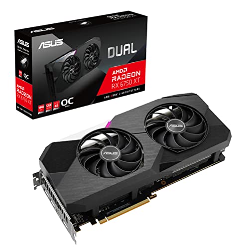 グラフィックボード・グラボ・ビデオカード ASUS RX6750XT OC Edition 12GB GDDR6 DUAL 41ygkFNVtZL.jpg