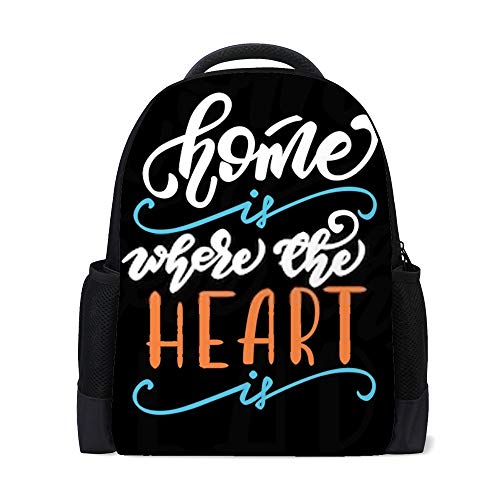 Sac à dos d'école multifonction avec grand compartiment ordinateur portable 16x11x6
