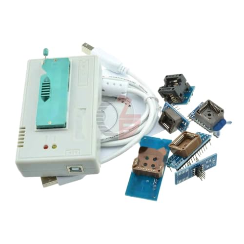 1Set 13000 IC TL866CS Programmer USB 2.0 EPROM Flash BIOS 6 Adapter PLCC IC TL866A Programming High Speed DIY Kit