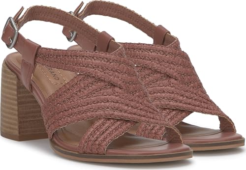 Image of Lucky Brand Sasina Cut Out Heeled Sandals