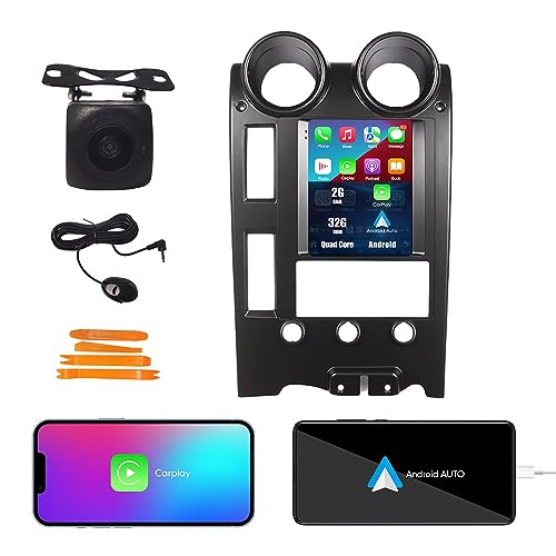 Wostoke Tesla Style Car CarPlay Android Auto Navigation Stereo GPS Radio Reverse Camera 9.7