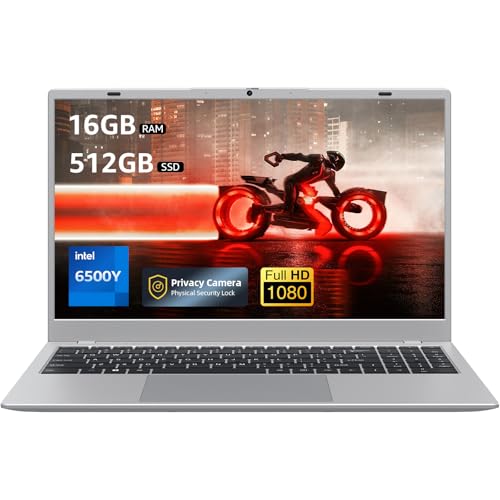 Ordenador portátil Coolby de 15.6 pulgadas FHD con 16GB RAM y 512GB SSD