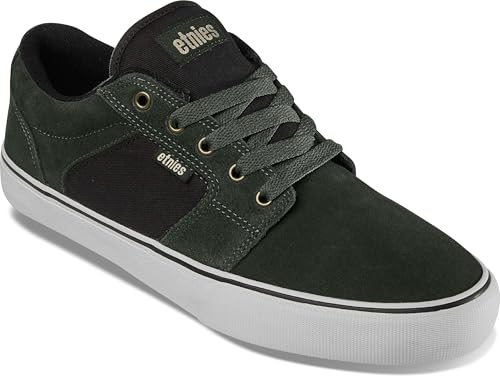 Image of Etnies Barge LS - Classic Skate Look, Slim Vulcanized Silhoutte, Hefty Armored Collar, Reinforced Vulc
