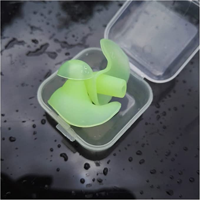 James HealthPlus 2 Pairs Swimming Ear Plugs for Men and Women, with