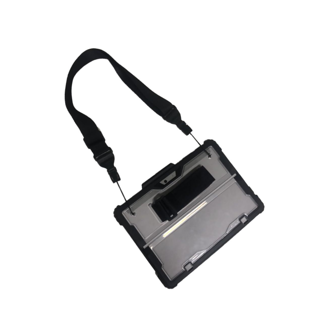 NUOBESTY Copertura Protettiva per Tablet Trasparente con Cinghia per Pro Resistente Urti e Facile Trasportare Design per Stilo e Accessori