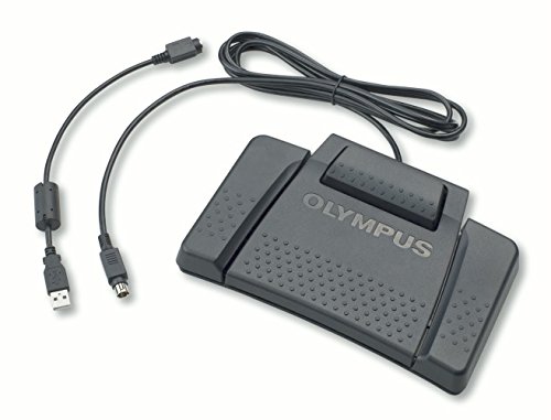 image for Olympus RS31H Foot Switch for Professional Dictation Systems and USB P