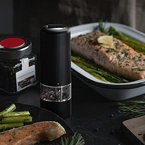 Molinillo de Café en Grano, Molinillo Café Eléctrico Cónico Cerámica, Amoladora Portátil Acero Inoxidable 5 Marchas… - Imagen 4