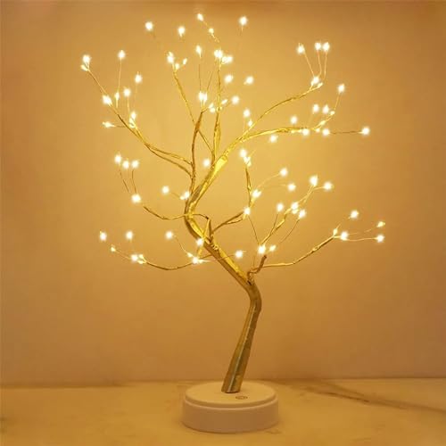 Bonsaï lumineux 108 LED lampe d'ambiance sans fil anti fatigue