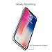 Unov Case Compatible with iPhone Xs iPhone X Case Clear with Design Slim Protective Soft TPU Bumper Embossed Pattern Protective 5.8 Inch (Dinosaur)