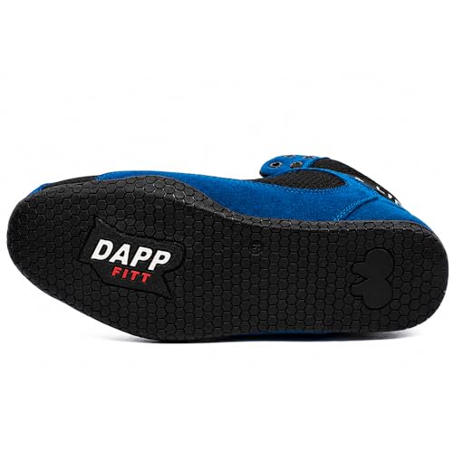 Image of Dapp X-Series Weightlifting Gym Shoes for Men and Women | Leather Suede Exterior | Signature Flat Sole | Padded Interiors for Stability | Smart Cushioning | Wide Toe Box