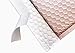 ProLine Matte Metallic Rose Gold Bubble Mailers 6x10 Inch Self Seal Padded Envelopes (25)