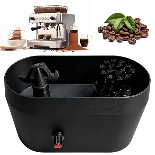 Kaffee-Siebträger-Reinigungsset Siebträger Reinigungsset für 51/53/58mm Filterreinigungsgerät für Kaffeemaschinen Espresso Reinigungszubehör Für professionelle Reinigung von Kaffeemaschinen
