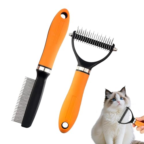 Brosse anti-chute poils de chat : éliminez les nœuds rebelles de votre lapin
