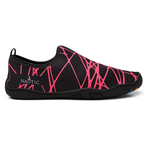 Sapatilha Neoprene Esportes Hibrida Antiderrapante (38, Preto/Rosa)