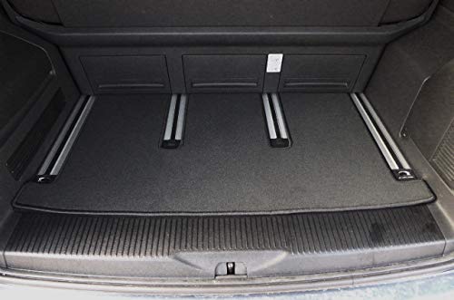 autix Vloerkleed voetmat velours zwart grijs beige compatibel met VW T5