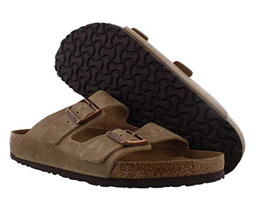 Image of Birkenstock Arizona Unisex Shoes Size 13, Color: Tobacco Brunette Brown