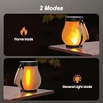 Gen2 Solar Lanterns Outdoor Waterproof with Ultra-Real Flame - Image 5