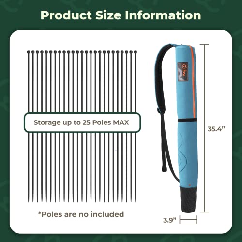 Stakes Bag For Fxw 32 Inch Height Dog Playpen To Hold The Poles/Rods For Storage And Carrying While Rv Camping #TOP2