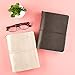 Erin Condren On The Go Folio - Champagne, Small Size Holder Case to Protect Your Petite Planners and Petite Journals for Travel. Stylish and Easy Elastic Band Enclosure