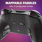 PDP Victrix Pro BFG Wireless Gaming Controller for Xbox Series X|S, Xbox One, Windows 10/11, Modular Gamepad, Dolby Atmos Audio, Remappable Buttons, Customizable Triggers/Paddles/D-Pad, PC App, Black - Image 3