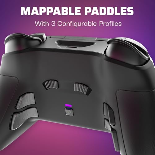 PDP Victrix Pro BFG Wireless Gaming Controller for Xbox Series X|S, Xbox One, Windows 10/11, Modular Gamepad, Dolby Atmos Audio, Remappable Buttons, Customizable Triggers/Paddles/D-Pad, PC App, Black by PDP - Image 3