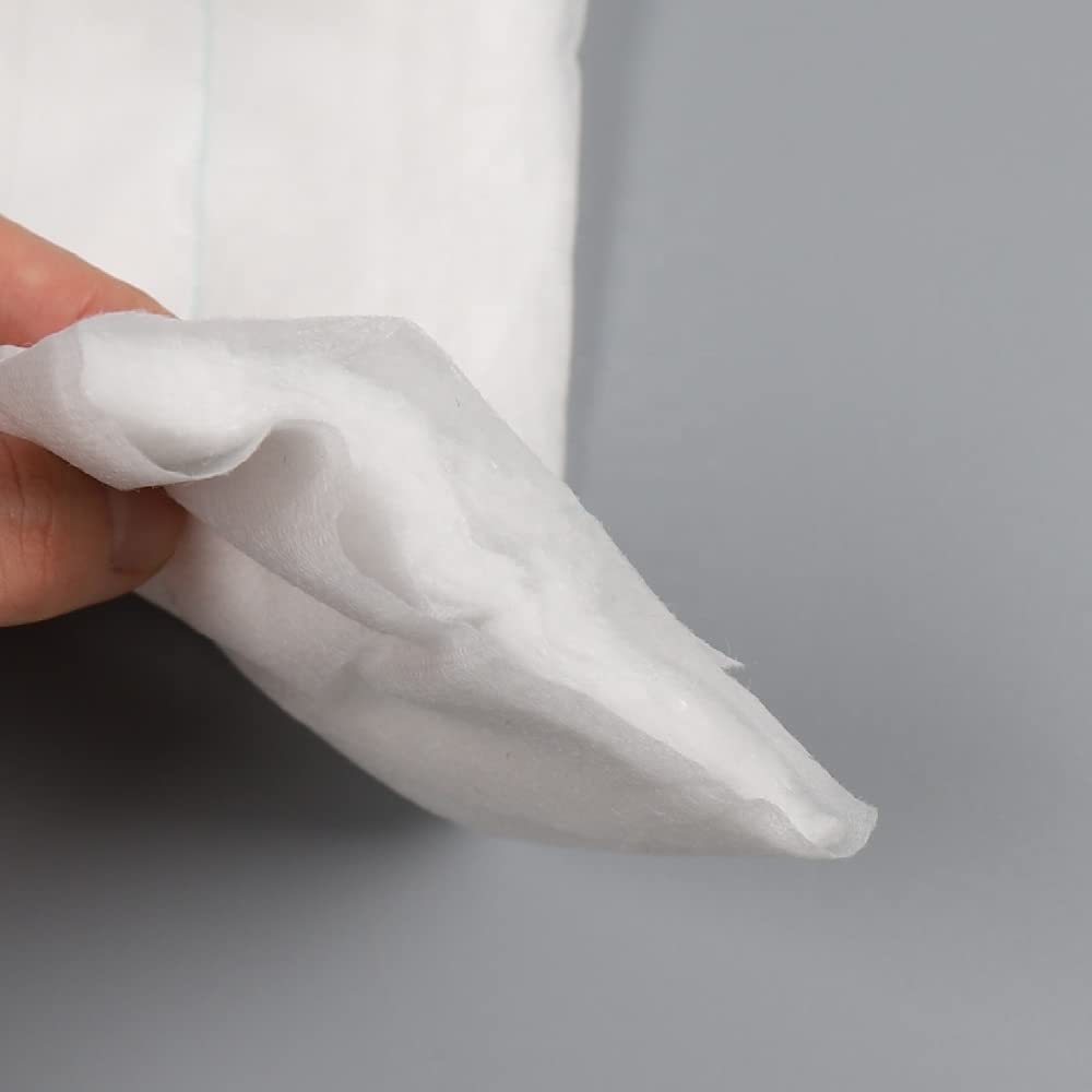 PM Bigger Size Fluffy Pure Cotton Stuffed Gauze Pad, 30Cm x 30Cm(5-Pads)