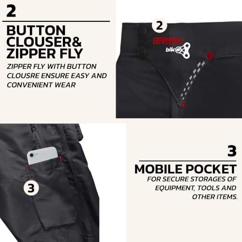 Brisk Bike MTB Short B - 20 (Black, L) miniatura 3